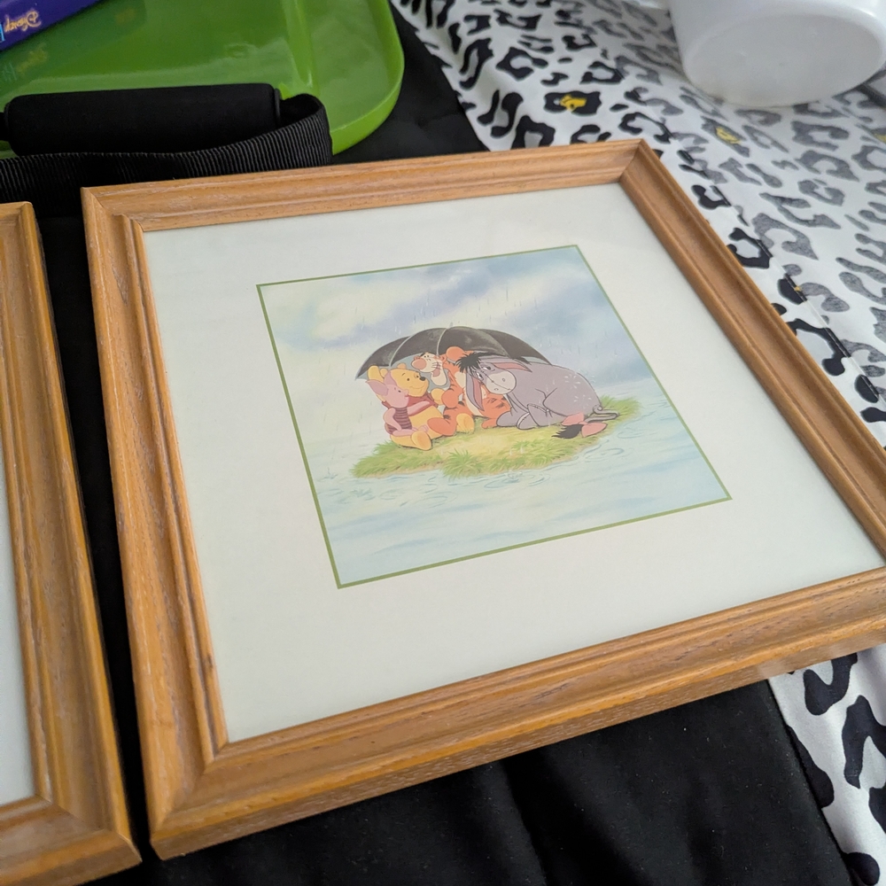 Framed Winnie the Pooh Art Print